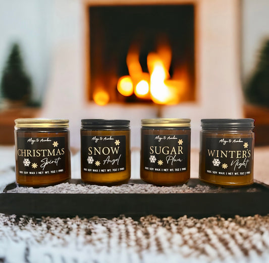 Holiday / Winter Soy  Candles