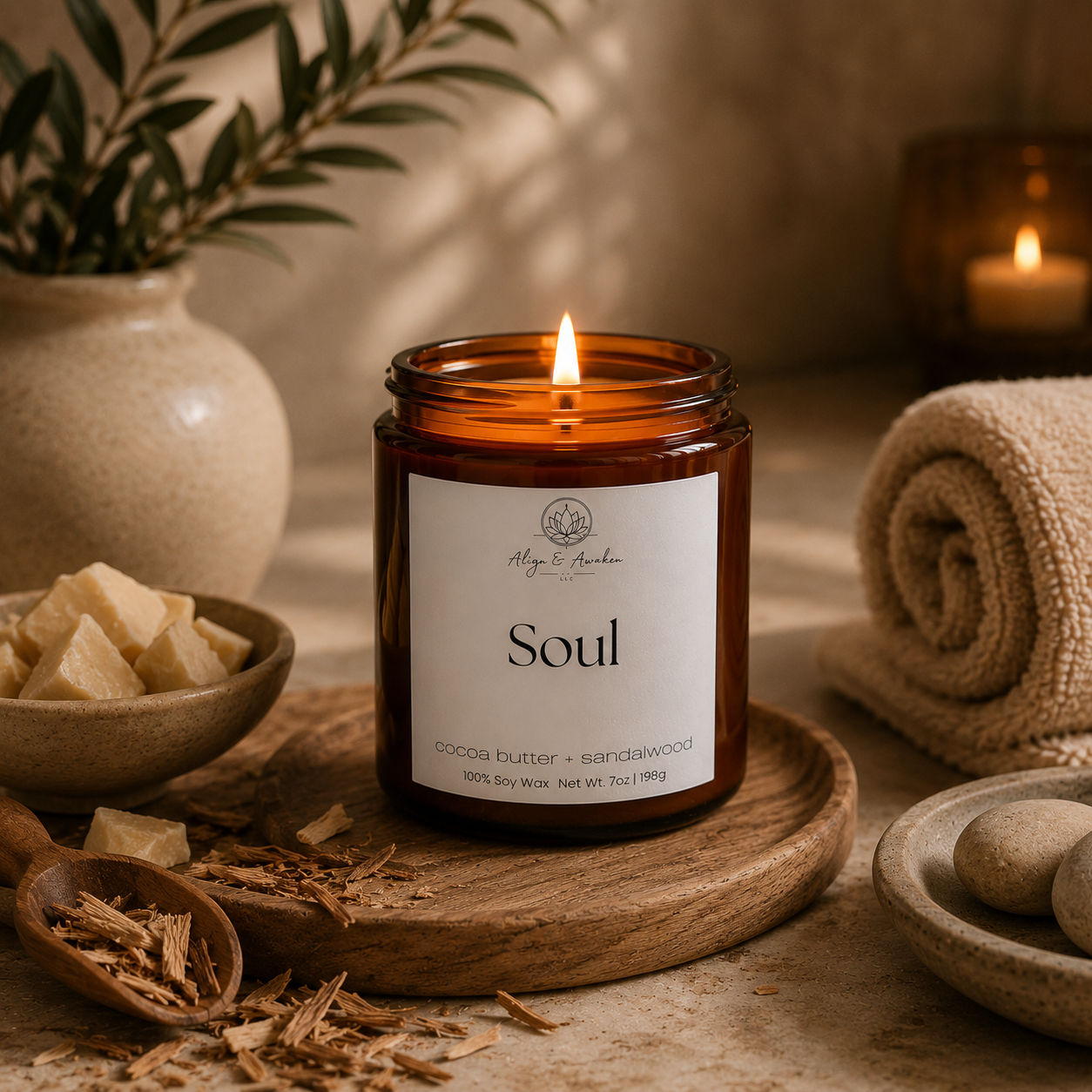 Soul Aromatherapy Soy Candle