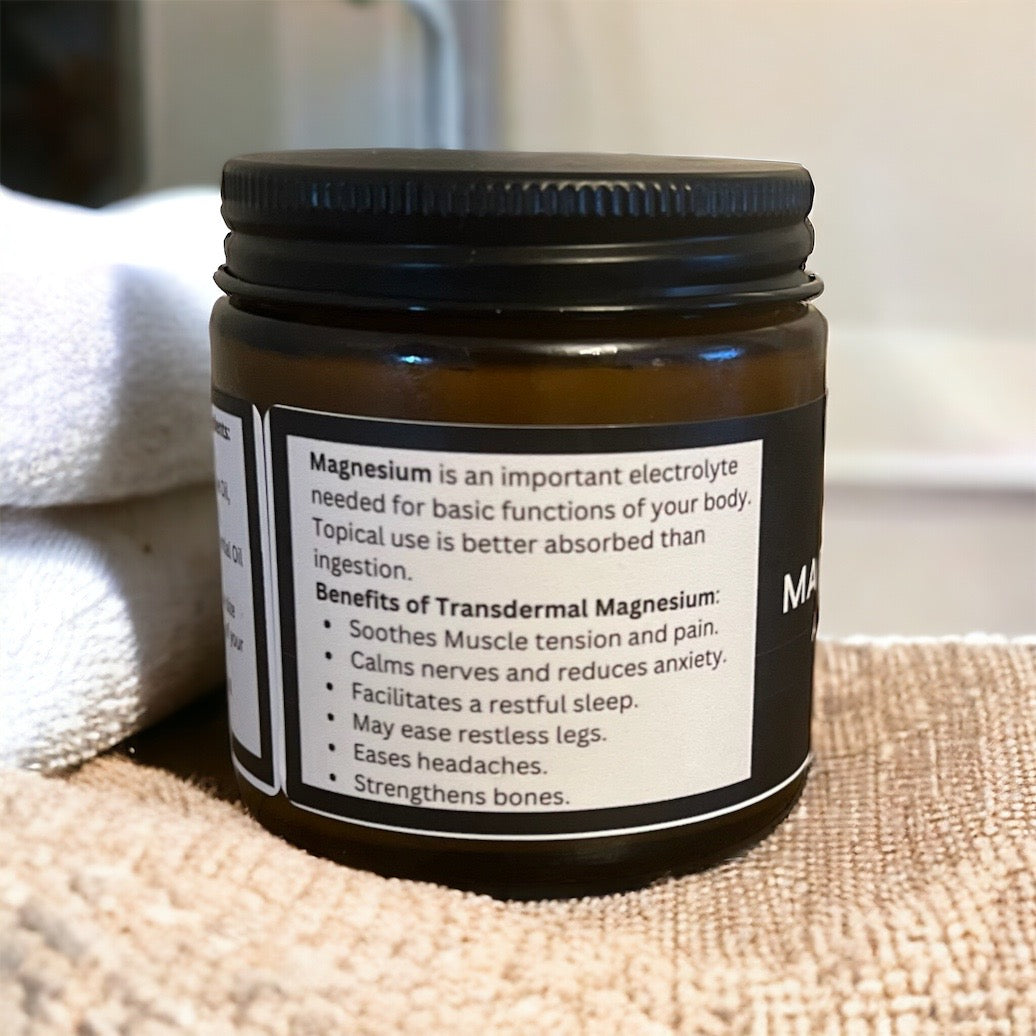 Organic Lavender Infused Magnesium Cream