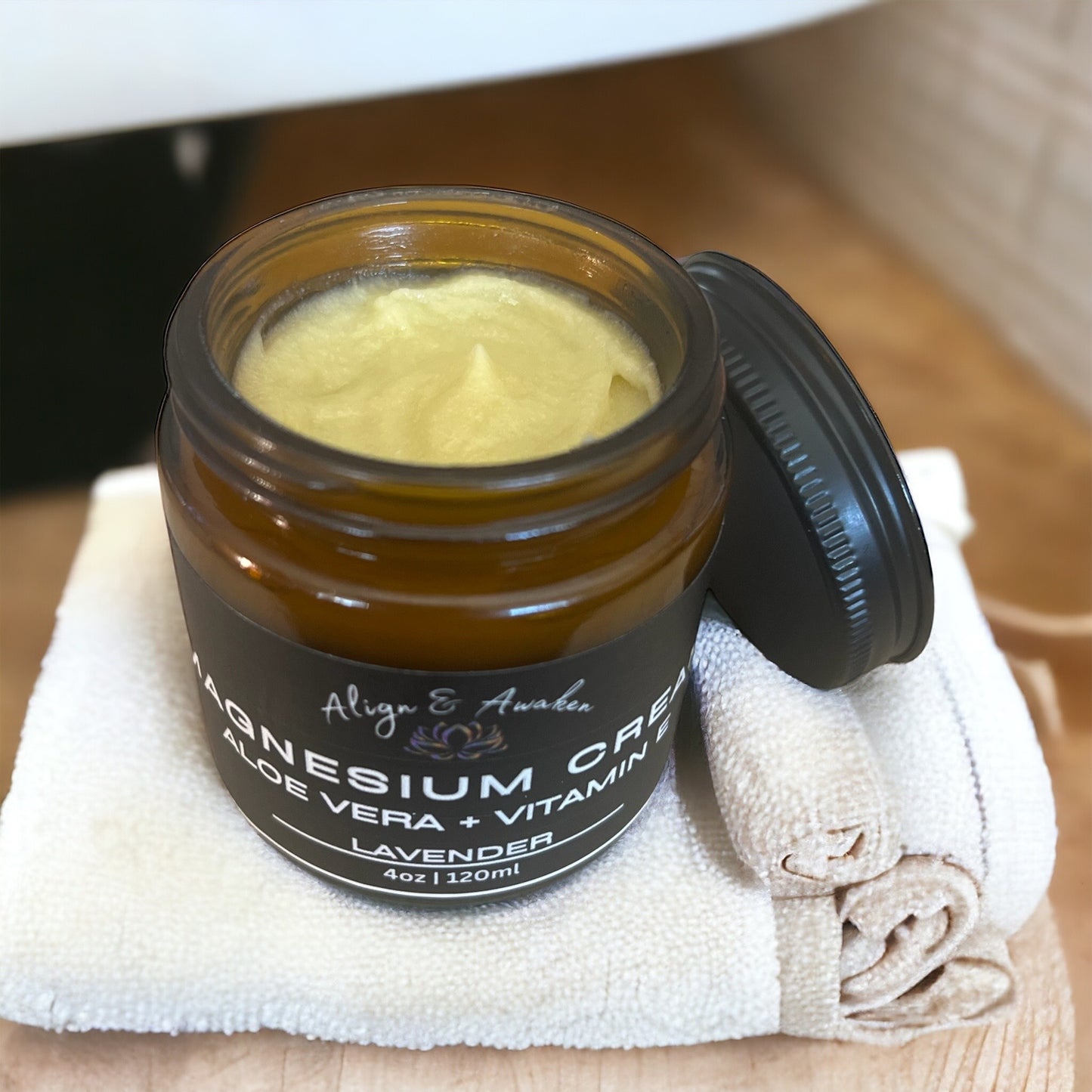 Organic Lavender Infused Magnesium Cream