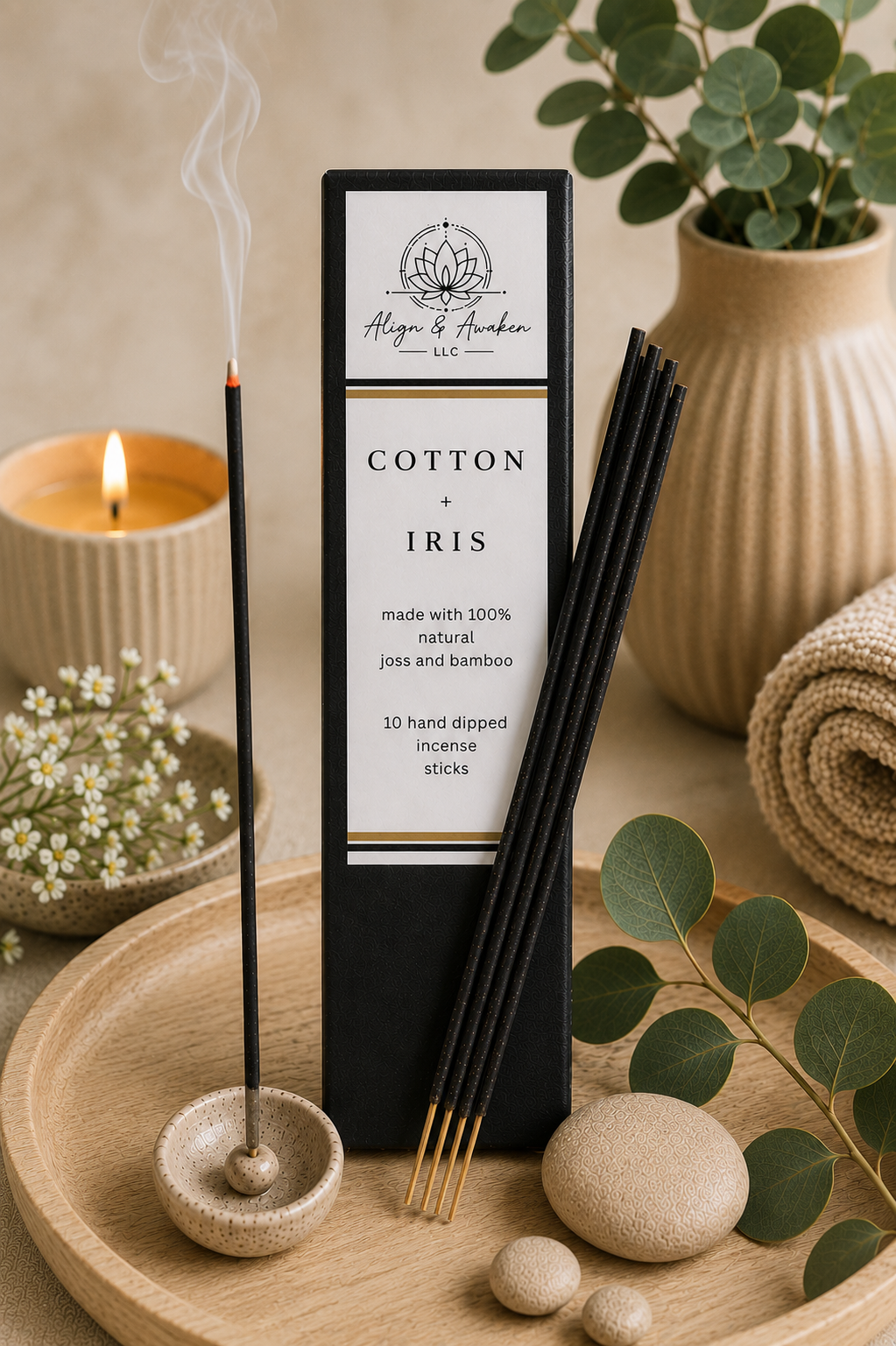 Hand Dipped Non Toxic Incense Sticks