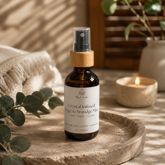 Sage Smudge Crystal Infused Mist