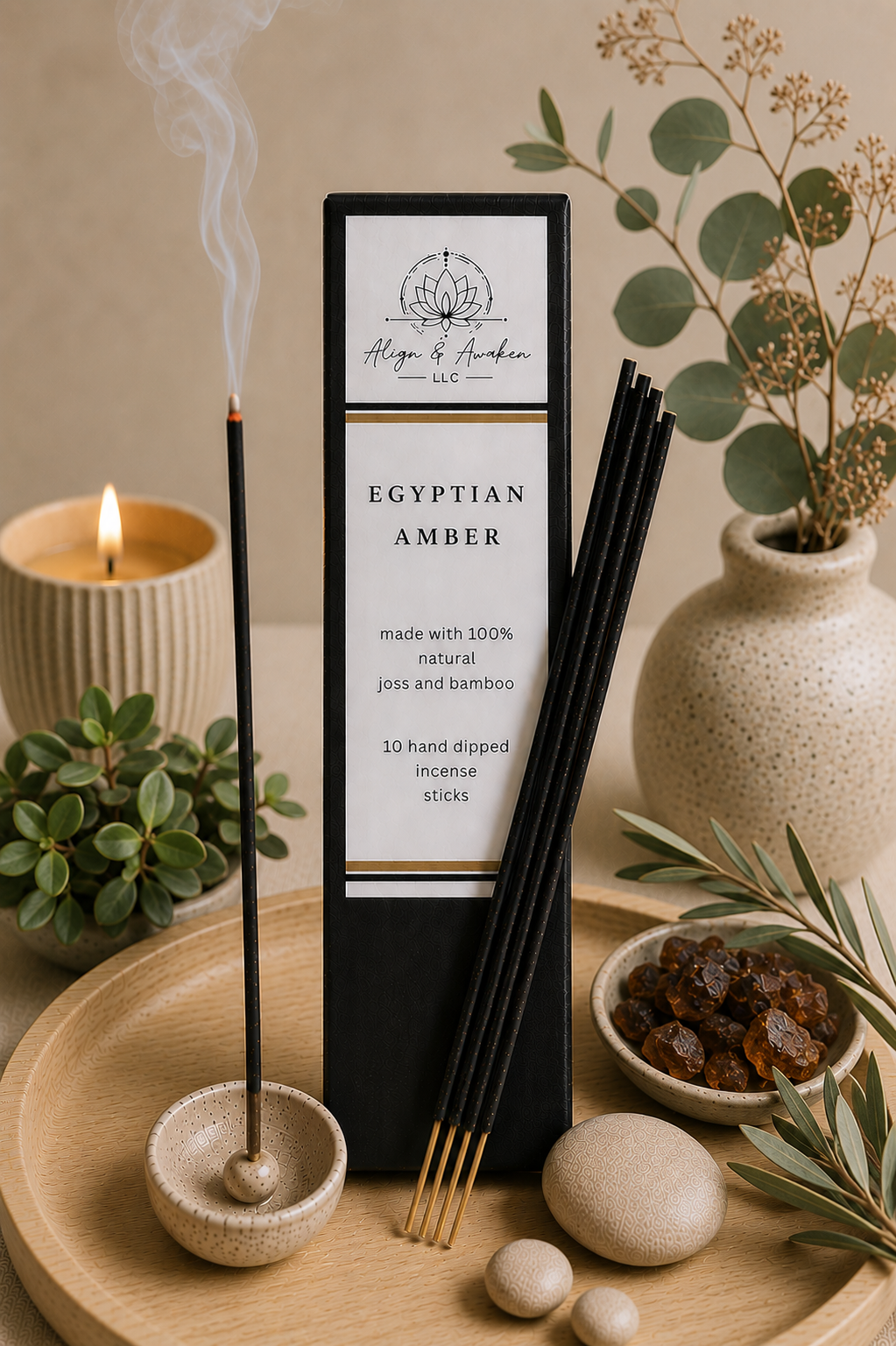 Hand Dipped Non Toxic Incense Sticks