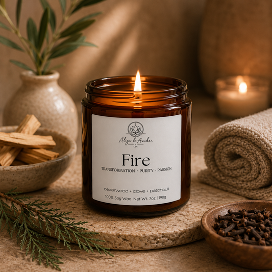 Fire Elemental Soy Candle
