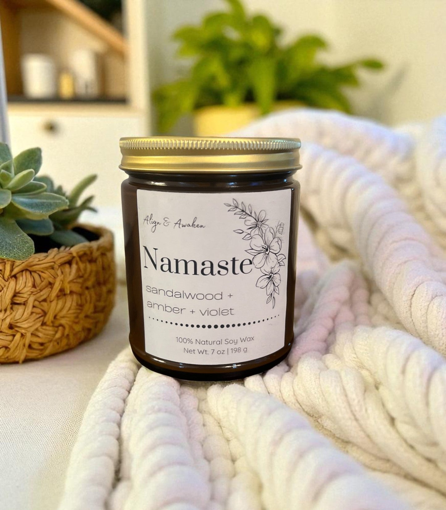 Namaste Aromatherapy Soy Candle