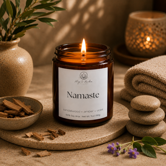 Namaste Aromatherapy Soy Candle