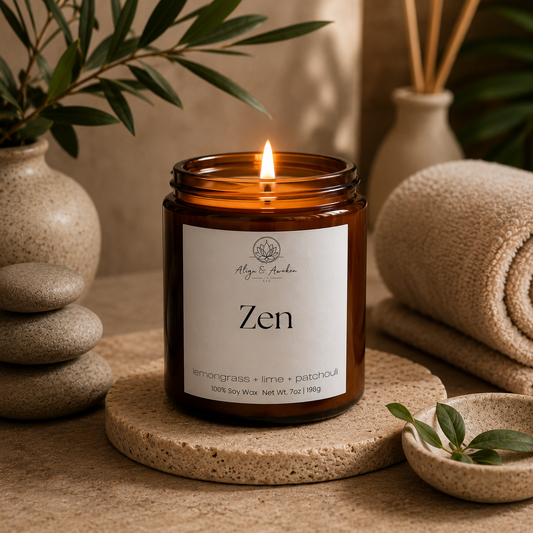 Zen Aromatherapy Soy Candle