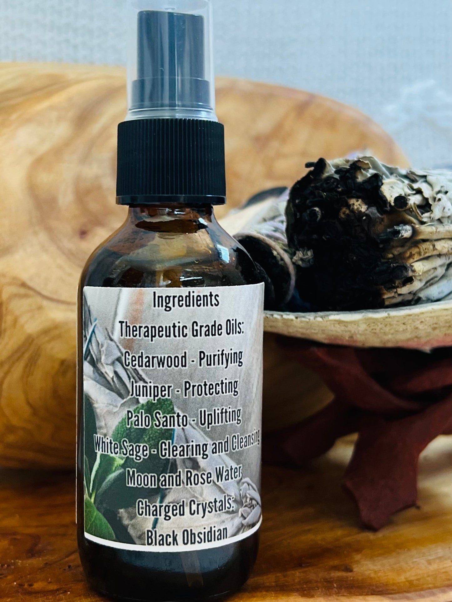Sage Smudge Crystal Infused Mist