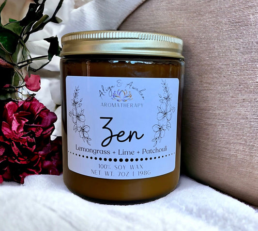 Zen Aromatherapy Soy Candle